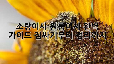 📦 #소량이사 #원룸이사 완벽 가이드: 짐싸기부터 정리까지! 🚀